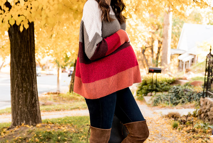 Chicwish Stripe Sweater | Little J Style